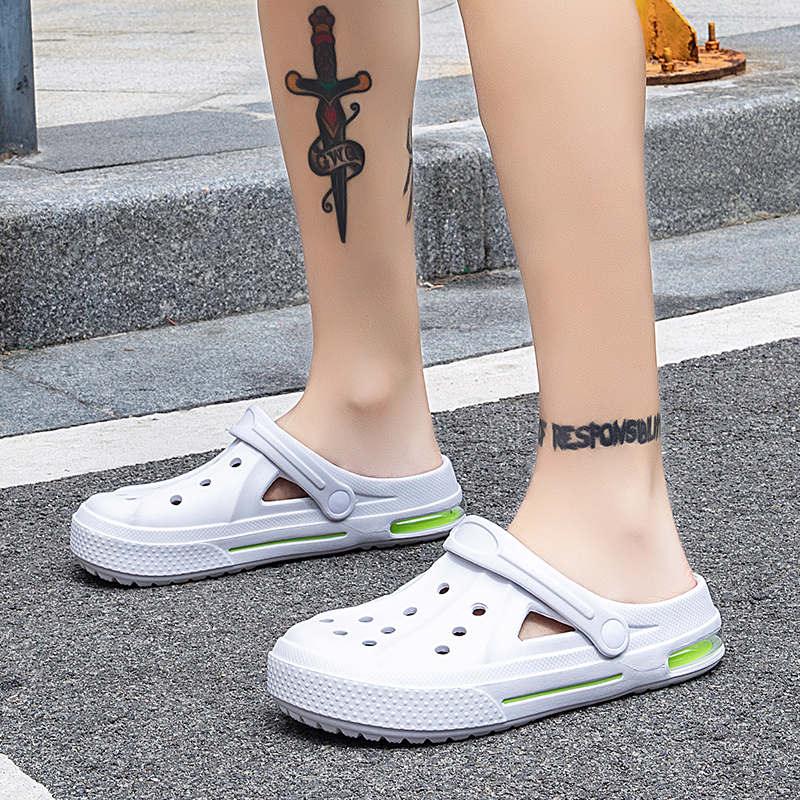 Women's Home Summer Flip Flops Sandals Luxury Men's Shoe Garden Clogs Summer Sandals Lightweight Non Slip Walking Sport Shoes Unisex Adults Clog For Pool Beach Yard Stevvex