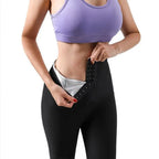 Women's Hot Thermo Compression Sweat Sauna Pants - Body Shaper Exercise Workout Weight Thermo Sweat Leggings