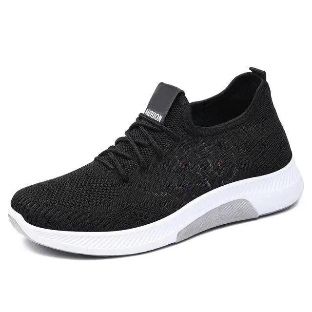 Women's Mesh Breathable Sneakers Casual Spring Elegant Soft Luxury Style Women Sneakers Stevvex