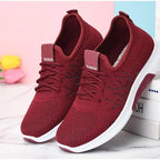 Women's Mesh Breathable Sneakers Casual Spring Elegant Soft Luxury Style Women Sneakers Stevvex