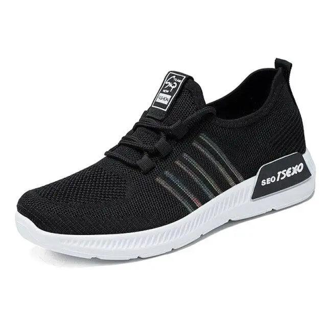 Women's Mesh Breathable Sneakers Casual Spring Elegant Soft Luxury Style Women Sneakers Stevvex