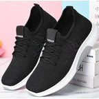 Women's Mesh Breathable Sneakers Casual Spring Elegant Soft Luxury Style Women Sneakers Stevvex