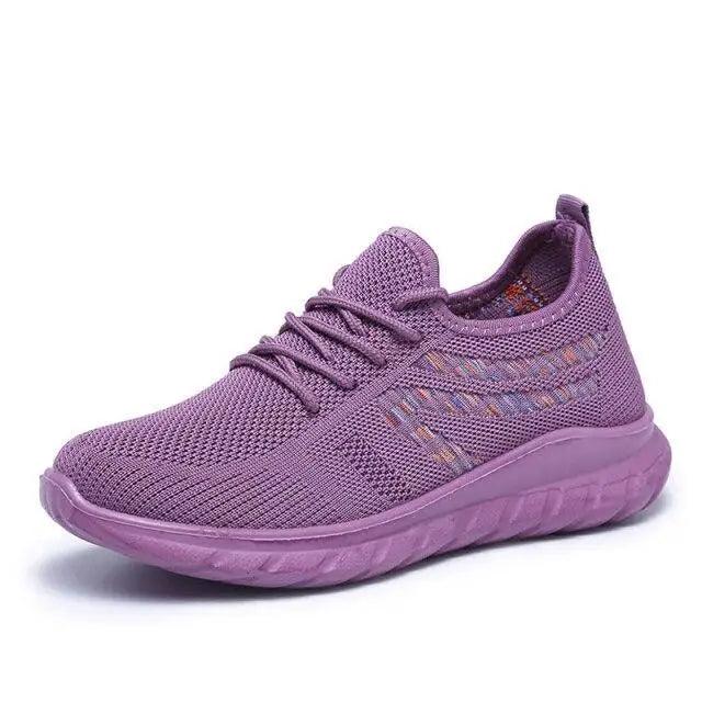 Women's Mesh Breathable Sneakers Casual Spring Elegant Soft Luxury Style Women Sneakers Stevvex