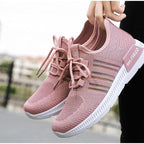 Women's Mesh Breathable Sneakers Casual Spring Elegant Soft Luxury Style Women Sneakers Stevvex