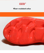 Women's Sandals Summer Hole Shoes Rubber Clogs Unisex Garden Shoes Beach Flat Sandals Water Sneaker Shoes For Walking Pool Yard Garden Breathable Unisex Shoes Stevvex