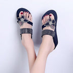 Women's Sandals Summer Slippers Elegant Butterfly Shoes Open Toe Fashion Comfortable Elegant Platform Shoes Pink Sandals For Women Dressy Modern Thick Platform Sandals Stevvex