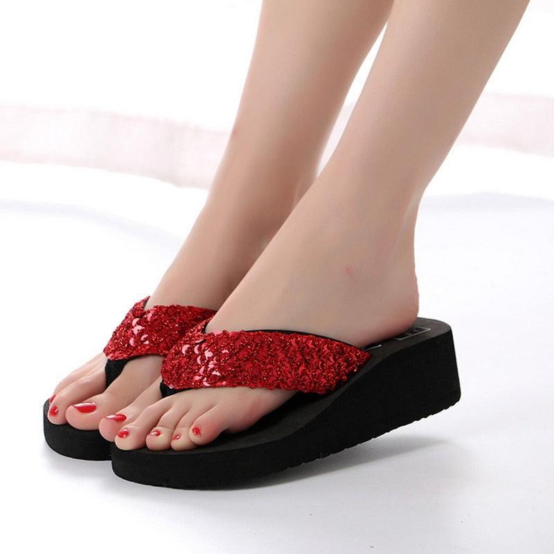 Women's Sandals Summer Slippers Elegant Butterfly Shoes Open Toe Fashion Comfortable Elegant Platform Shoes Pink Sandals For Women Dressy Modern Thick Platform Sandals Stevvex