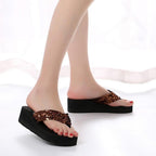 Women's Sandals Summer Slippers Elegant Butterfly Shoes Open Toe Fashion Comfortable Elegant Platform Shoes Pink Sandals For Women Dressy Modern Thick Platform Sandals Stevvex