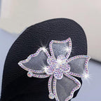 Women's Sandals Summer Slippers Elegant Butterfly Shoes Open Toe Fashion Comfortable Elegant Platform Shoes Pink Sandals For Women Dressy Modern Thick Platform Sandals Stevvex