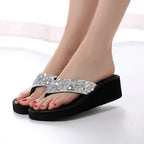 Women's Sandals Summer Slippers Elegant Butterfly Shoes Open Toe Fashion Comfortable Elegant Platform Shoes Pink Sandals For Women Dressy Modern Thick Platform Sandals Stevvex