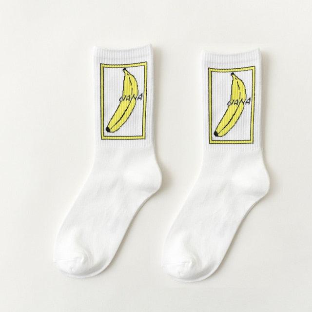 Women's Socks Combed Out Of Pure Cotton Colorful Cartoon Cute Funny Happy Kawaii Moon Strawberry Cactus Ankle Socks For Men And Women Stevvex