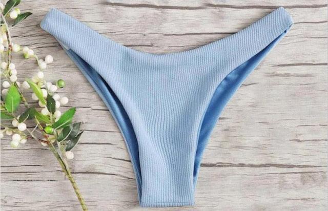Women's Strapless Bowknot Split Bikini Swimsuit Swimming Suit For Women Women's Tie Knot Front Solid Color Bikini Set Swimsuit Bathing Suits High Cut Bikini Set Strapless Solid Color 2 Pieces Bathing Suit Stevvex
