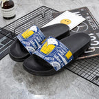 Women's Summer Flip Flops Slippers Soft Slides Cherry Home Bathroom Non Slip Casual Beach Quick Drying Slide Sandal With Thick Sole Non-Slip Soft Shower Open Toe Slippers Stevvex