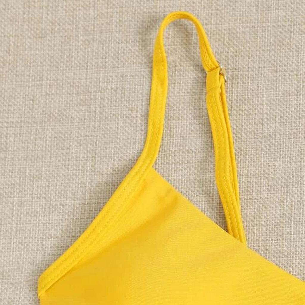 Women's Swimsuit Bikini Swimwear Floral Random Print Bikini Set Push-Up Bikinis Swim Suit Female Beachwear Swim Women Swimsuits Halter Push Up Bikini Two Piece Bathing Suits For Women Stevvex