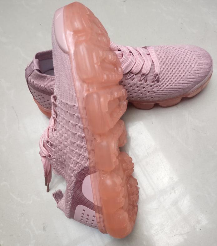 Women's Vulcanize Stylish Sneakers Fashionable Luxury Summer Air Cushion Sole Running Lightweight Mesh Tennis Sneaker Fashion Athletic Walking Shoes Elegant Design Stevvex