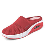 Women Sandals Fashion Platform Shoes Comfy Clogs Breathable Slippers Mesh Lightweight Footwear Air Cushion Platform Mesh Sneaker Sandals For Female Lightweight Beach Shoes Stevvex