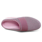 Women Sandals Fashion Platform Shoes Comfy Clogs Breathable Slippers Mesh Lightweight Footwear Air Cushion Platform Mesh Sneaker Sandals For Female Lightweight Beach Shoes Stevvex