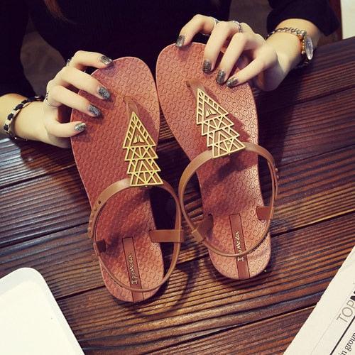 Women Sandals Flip Flops Summer Flat Shoes Woman Sandals Beach Flat Sandals T-Strap Sandals Strappy Flip Flop Sandal Flat Slide Casual Summer Beach Thong Slipper Stevvex