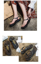 Women Sandals Flip Flops Summer Flat Shoes Woman Sandals Beach Flat Sandals T-Strap Sandals Strappy Flip Flop Sandal Flat Slide Casual Summer Beach Thong Slipper Stevvex