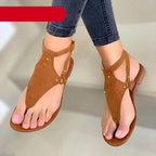 Women Sandals Summer Outdoor Beach Flip-flop Sandals Solid Fashion Sandals Flats Casual Shoes Black Summer Flat Sandals Stylish Flip Flop Comfortable Color Matching Sandals Flat Non-Slip Open-Toe Casual Beach Sandals Stevvex