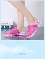 Women Sandals Summer Slippers New Women Outdoor Beach Casual Shoes Water Clogs Shoes Comfortable Slip-on Summer Beach Sandals For Women Stevvex