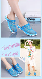 Women Sandals Summer Slippers New Women Outdoor Beach Casual Shoes Water Clogs Shoes Comfortable Slip-on Summer Beach Sandals For Women Stevvex