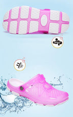 Women Sandals Summer Slippers New Women Outdoor Beach Casual Shoes Water Clogs Shoes Comfortable Slip-on Summer Beach Sandals For Women Stevvex