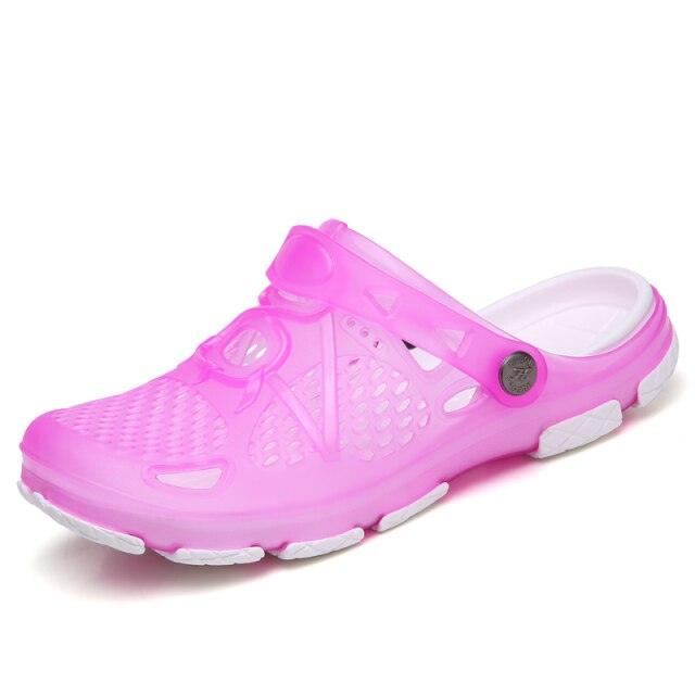 Women Sandals Summer Slippers New Women Outdoor Beach Casual Shoes Water Clogs Shoes Comfortable Slip-on Summer Beach Sandals For Women Stevvex