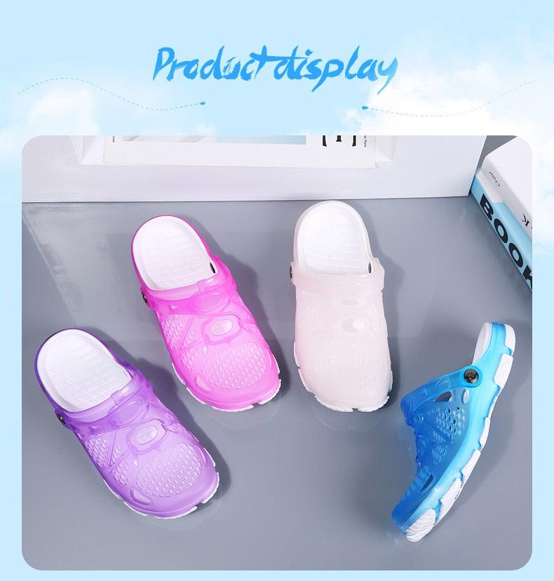 Women Sandals Summer Slippers New Women Outdoor Beach Casual Shoes Water Clogs Shoes Comfortable Slip-on Summer Beach Sandals For Women Stevvex