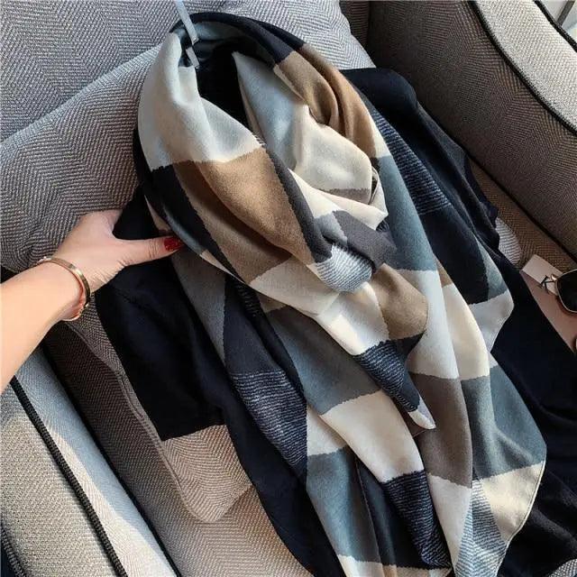 Women Scarf Leopard Print Cotton Large Size Scarfs For Winter Shawls Winter Warm Casual Wear For Women Lovely Floral Tassel Cotton ab Shawls Lady Silk Wraps Scarves Stevvex