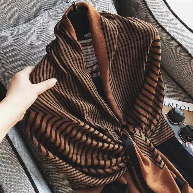 Women Scarf Leopard Print Cotton Large Size Scarfs For Winter Shawls Winter Warm Casual Wear For Women Lovely Floral Tassel Cotton ab Shawls Lady Silk Wraps Scarves Stevvex