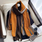 Women Scarf Leopard Print Cotton Large Size Scarfs For Winter Shawls Winter Warm Casual Wear For Women Lovely Floral Tassel Cotton ab Shawls Lady Silk Wraps Scarves Stevvex