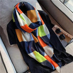 Women Scarf Leopard Print Cotton Large Size Scarfs For Winter Shawls Winter Warm Casual Wear For Women Lovely Floral Tassel Cotton ab Shawls Lady Silk Wraps Scarves Stevvex