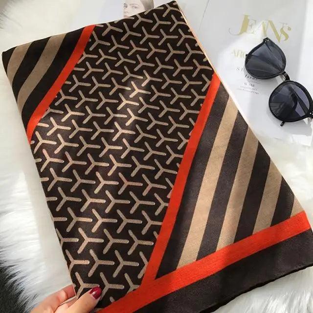 Women Scarf Leopard Print Cotton Large Size Scarfs For Winter Shawls Winter Warm Casual Wear For Women Lovely Floral Tassel Cotton ab Shawls Lady Silk Wraps Scarves Stevvex