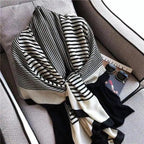 Women Scarf Leopard Print Cotton Large Size Scarfs For Winter Shawls Winter Warm Casual Wear For Women Lovely Floral Tassel Cotton ab Shawls Lady Silk Wraps Scarves Stevvex