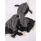 Women Scarf Leopard Print Cotton Large Size Scarfs For Winter Shawls Winter Warm Casual Wear For Women Lovely Floral Tassel Cotton ab Shawls Lady Silk Wraps Scarves Stevvex