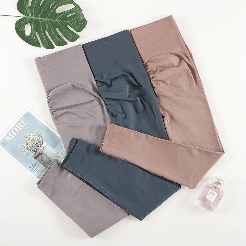 Women Seamless Yoga Pants High Waist Sports Gym Leggings Soft Elastic Women’s Leggings Seamless Shaping High-Waist Control Leggings Push Up Female Fitness Leggings Slim Workout Leggings Stevvex