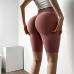 Women Seamless Yoga Pants High Waist Sports Gym Leggings Soft Elastic Women’s Leggings Seamless Shaping High-Waist Control Leggings Push Up Female Fitness Leggings Slim Workout Leggings Stevvex