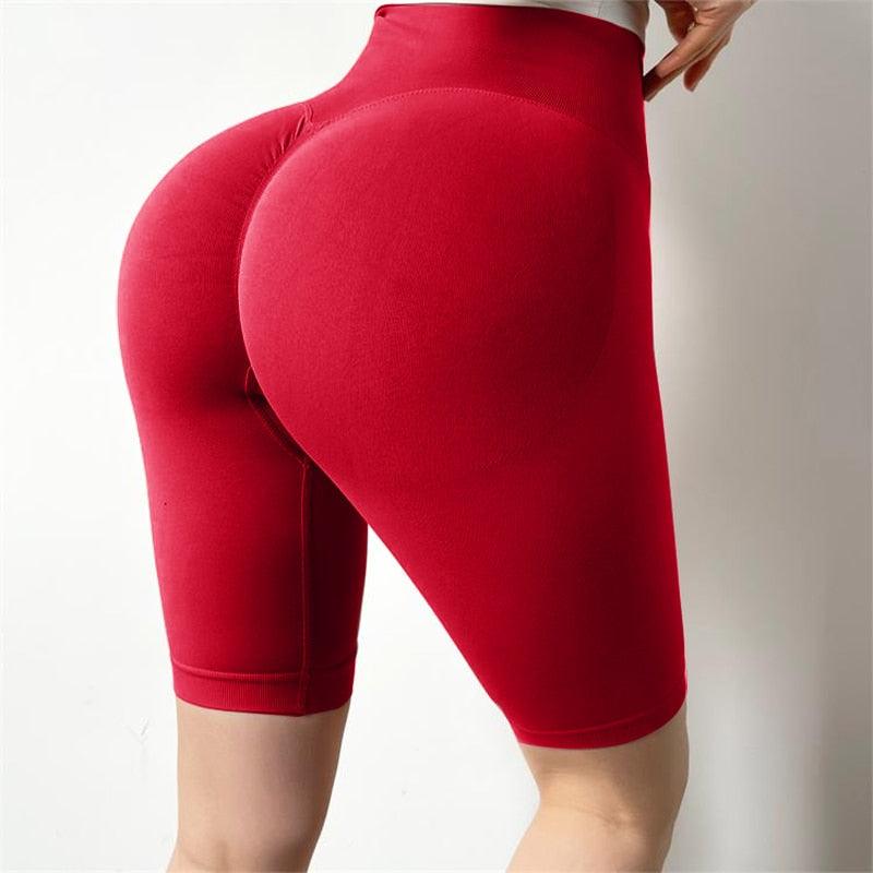 Women Seamless Yoga Pants High Waist Sports Gym Leggings Soft Elastic Women’s Leggings Seamless Shaping High-Waist Control Leggings Push Up Female Fitness Leggings Slim Workout Leggings Stevvex