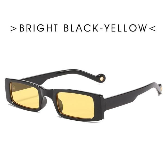 Women Small Luxury Rectangle Sunglasses For Women Lightweight Frame Glasses Elegant Summer UV400 Protection Outdoor Sunglasses Fashion Design Stevvex