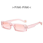 Women Small Luxury Rectangle Sunglasses For Women Lightweight Frame Glasses Elegant Summer UV400 Protection Outdoor Sunglasses Fashion Design Stevvex