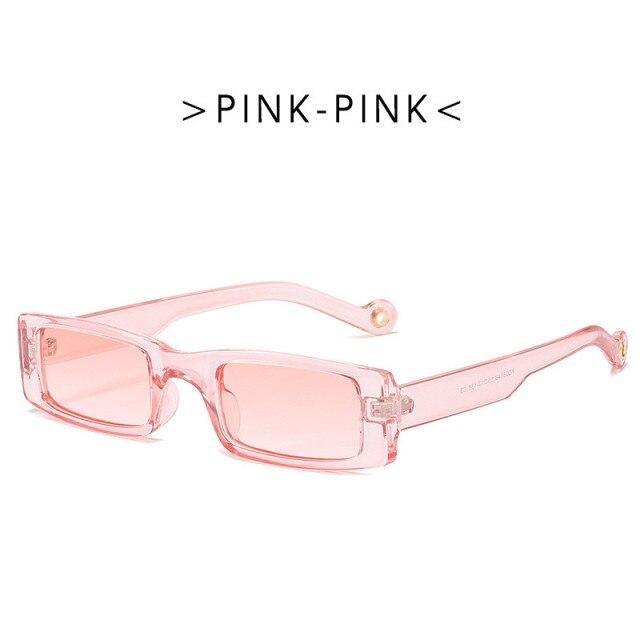 Women Small Luxury Rectangle Sunglasses For Women Lightweight Frame Glasses Elegant Summer UV400 Protection Outdoor Sunglasses Fashion Design Stevvex