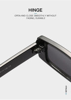 Women Small Luxury Rectangle Sunglasses For Women Lightweight Frame Glasses Elegant Summer UV400 Protection Outdoor Sunglasses Fashion Design Stevvex