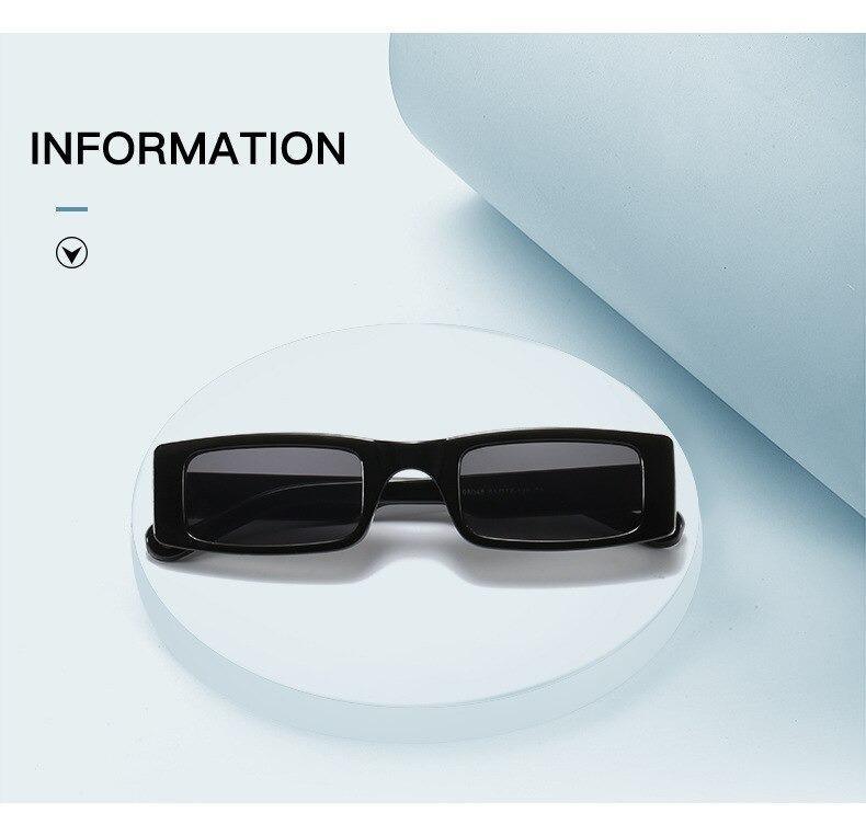 Women Small Luxury Rectangle Sunglasses For Women Lightweight Frame Glasses Elegant Summer UV400 Protection Outdoor Sunglasses Fashion Design Stevvex