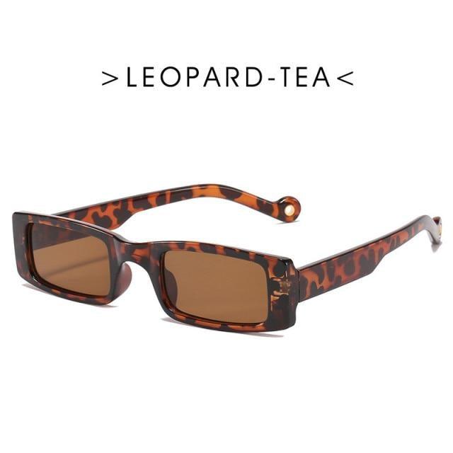 Women Small Luxury Rectangle Sunglasses For Women Lightweight Frame Glasses Elegant Summer UV400 Protection Outdoor Sunglasses Fashion Design Stevvex