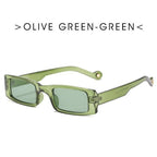 Women Small Luxury Rectangle Sunglasses For Women Lightweight Frame Glasses Elegant Summer UV400 Protection Outdoor Sunglasses Fashion Design Stevvex
