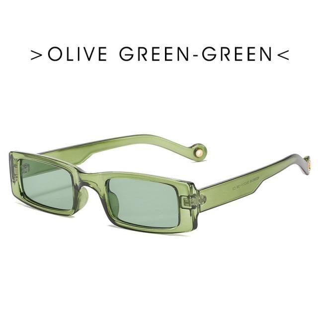 Women Small Luxury Rectangle Sunglasses For Women Lightweight Frame Glasses Elegant Summer UV400 Protection Outdoor Sunglasses Fashion Design Stevvex