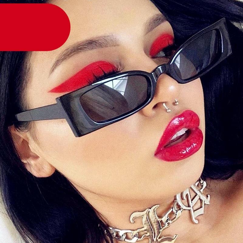Women Small Luxury Rectangle Sunglasses For Women Lightweight Frame Glasses Elegant Summer UV400 Protection Outdoor Sunglasses Fashion Design Stevvex