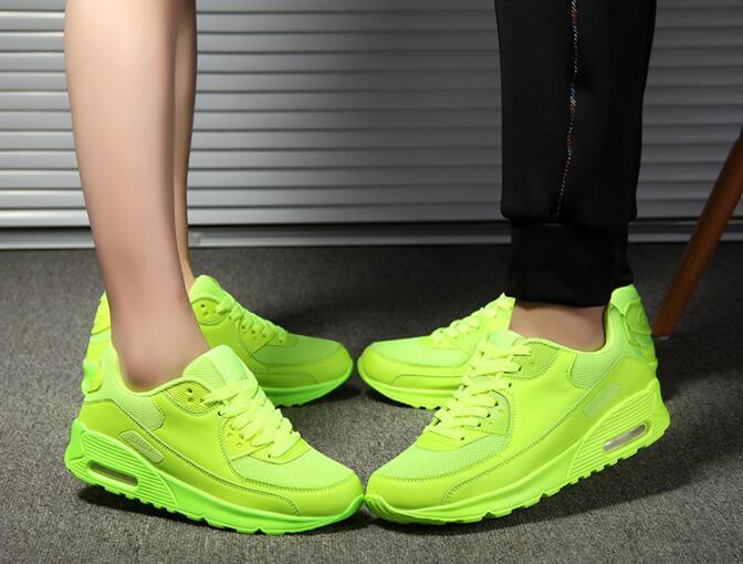 Women Soft Platform Sneakers Green Black Pink Breathable Air Cushion Casual Sports Women Trainers Fashion Lightweight Tennis Sport Walking Athletic Casual Footwear Sneakers Stevvex