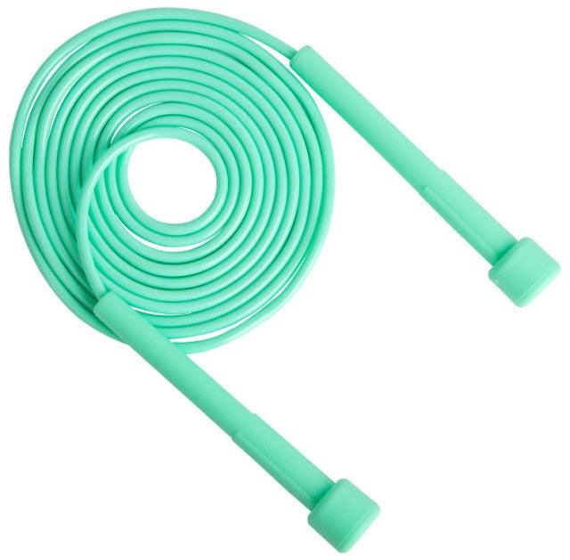Women Speed Jump Rope Professional Men Gym PVC Skipping Rope Adjustable Fitness Tangle-Free Fast Jumping Ropes For Fitness  Adjustable Skipping Rope For Muscle Boxing Training Workout Skipping Rope Stevvex